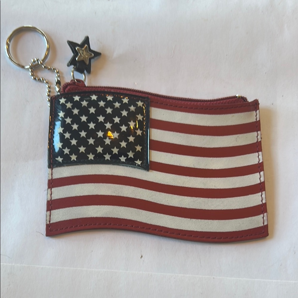 Rolfs American Flag Keychain Wallet - Red, White, Blue